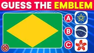 Can You Guess the Emblem on These Flags? 🌍