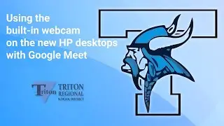HP Desktop Webcam with Google Meet
