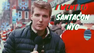 I Went To SantaCon in New York City! (Funny Street Interviews)