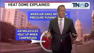 Heat dome, Omega Block, and much more! Here's today's broadcast of the National Weather Desk