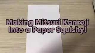 I Made a Paper Mitsuri Squishy! | Allityxari