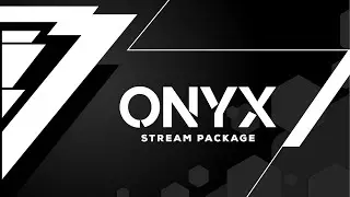 Animated Stream Overlay Onyx | Stream Designz