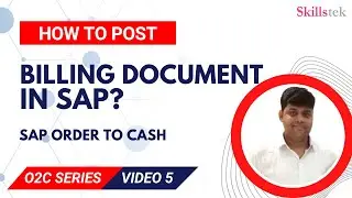 How to Post Billing Document in SAP? - Video-5 OTC Series | SAP End User Training By Pradeep Hota
