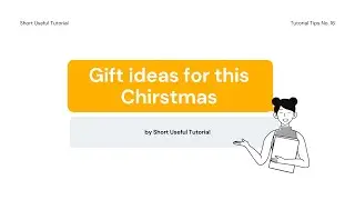 Gift Ideas for Christmas #ChristmasGiftIdeas #ShortUsefulTutorial