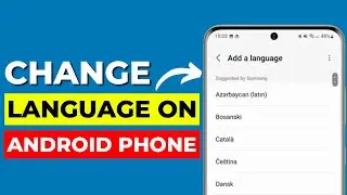 Change Change Language on Android Phone (2024 Updated)