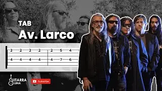 Cómo tocar Av. Larco - Frágil en Guitarra | Tutorial | Tablatura Fácil