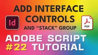 Adobe Script Tutorial 22 Add Interface Controls And 