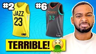 We Ranked the Worst Jerseys In The NBA