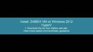Install Zabbix on Windows Server 2012