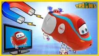 TRAINS Cartoon  New Episode / TeleEthan / Trains Cartoon Collection for Children