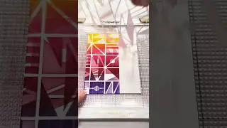This Double Stencil Cardmaking Technique Is AMAZING! - ASMR Crafting 