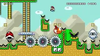Ovεrωσrιd + Cαsτιε 【Kαιzσ Lιτε】 [Overworld Castle] by ¥T★Płαγεяツ [YT Player]Super Mario Maker 2 