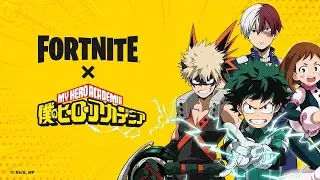 Fortnite x My Hero Academia - Official Collaboration Trailer