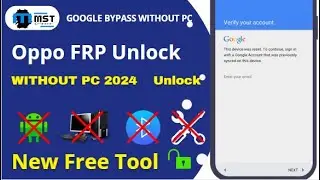 Oppo A77 FRP Bypass | A77 Google Account Remove l Unlock | FRP Bypass Tool