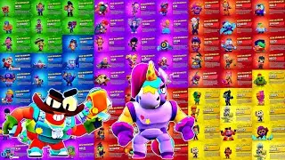 ALL 82 BRAWLER UNLOCK ANIMATIONS | Brawlstars | Berry, Clancy & More..