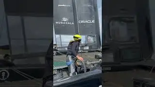 POV you make history as the first female #SailGP driver ⛵️ #racing #sailing #sailingpassion