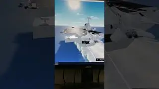 тежошая посадка ф-18