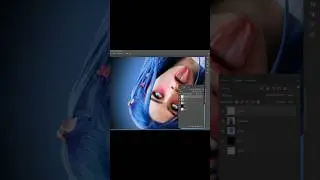 КАК РИСОВАТЬ ВОЛОСЫ в ФОТОШОПЕ? 