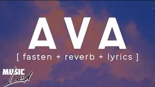 AVA || Famy || [ fasten + reverb + lyrics ] TWO OCEANS IN BETWEEN US #4k #music