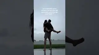 find someone who will dance in the rain with you 🥺❤️