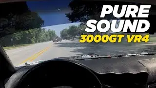 POV: You drive a MASSIVE TURBO 3000GT VR4 | PURE SOUND (4K)