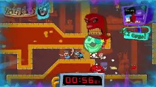 MY HEART IS BEATING...(Lap Hell Pizza Pursuit Lunatic Mode Lap 5 P-Rank)