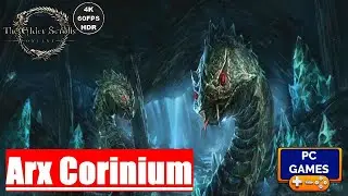 ESO Gameplay 2022 (PC) Dungeons: Arx Corinium [4K 60FPS HDR]