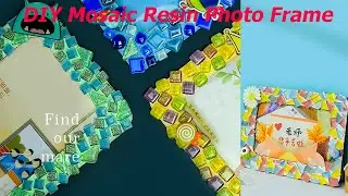 DIY Mosaic Resin Diamond Sticker Photo Frame