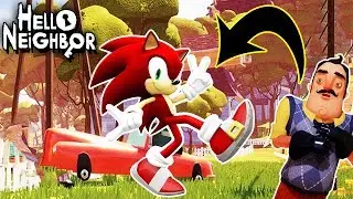 HELLO RED SONIC | Hello Neighbor Mod