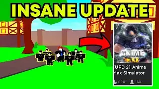 Anime Max Simulator - NEW ATTACK ON TITAN UPDATE+TIME TRIALS!