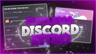 DISCORD BEDAVA NITRO 3 AYLIK *KANITLI* ÜCRETSİZ NITRO NASIL ALINIR ?