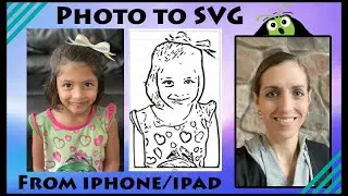 How to make a photo into an SVG from your iphone/ipad for Free