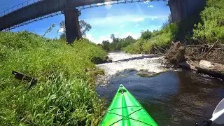 Водный поход по реке Сарьянка, Верхнедвинский район.