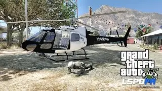 GTA 5 LSPDFR 0.3.1 - EPiSODE 303  - LET'S BE COPS - AIR ONE PATROL (GTA 5 LSPDFR) WORST AIR SUPPORT