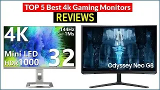 ✅ BEST 5 4k Gaming Monitors Reviews | Top 5 Best 4k Gaming Monitors - Buying Guide