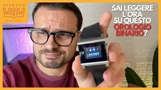 Il mio primo OROLOGIO BINARIO DA POLSO The Binary One - Effetto WOW