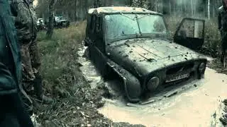 УАЗЫ И КРУЗАК БОРЬБА В ЛЕСУ