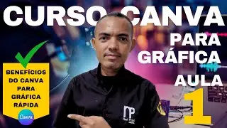 AULA 1 | BENEFÍCIOS DO CANVA PARA GRÁFICA RÁPIDA