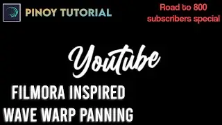 How To Filmora Inspired Wave warp Panning For Clean Edit | Alight Motion Tutorial