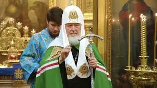Патриаршая служба в храме "Всех скорбящих Радость" на Большой Ордынке