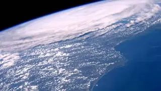 Hurricane Irene over North America