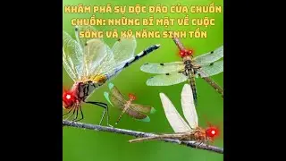 Khám Phá Sự Độc Đáo Của Chuồn Chuồn: Những Bí Mật Về Cuộc Sống Và Kỹ Năng Sinh Tồn