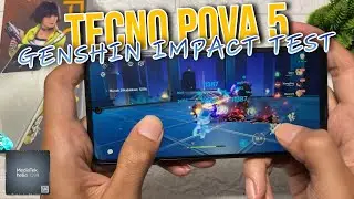Tecno Pova 5 Mediatek Helio G99 Genshin Impact Gaming Test 2023