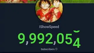 IShowSpeed Is Close To 10M! | 🔴LIVE