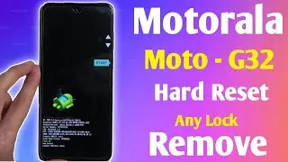 Hard Reset Motorola Moto G32 Android 11 - Without Pc || Gsm Bangladesh