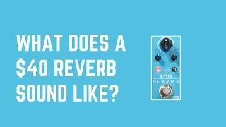 A $40 Reverb Pedal!? Flamma FC02 Reverb