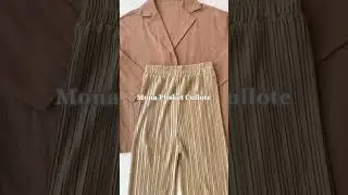 Mix & Match - Semi Formal Outfit #mixandmatch #outfithijab #fashion #hijaboutfit #blazer #kulot