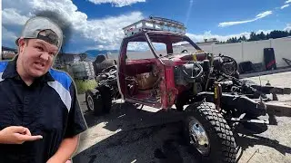 Body Work Complete On Broken Down Old Ford Tow Truck!