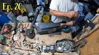 Scrapping an ELECTRIC Scooter for Non-Ferrous Metals