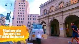 Plimbare prin București cu TukTuk Bucharest #buchareststreets #tour #tuktuk #turistRO